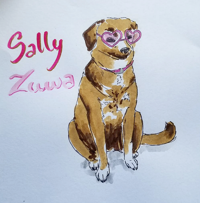 Sally, par Milou