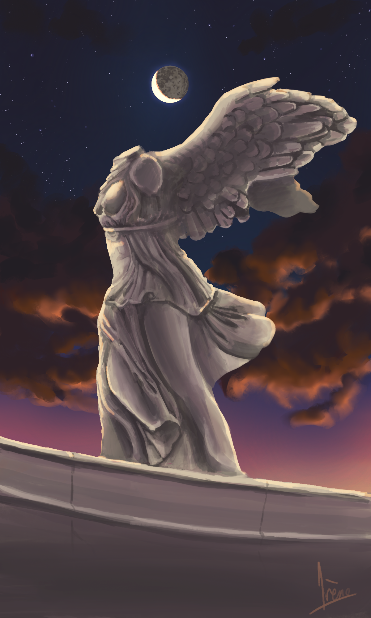 La Victoire de Samothrace, par Galad-El